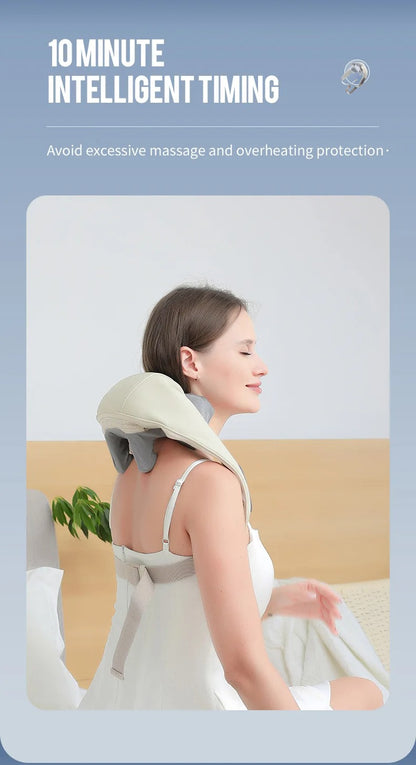 Wireless Electric Neck And Back Massager